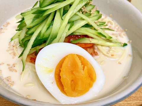 豆乳で作る！コングクス風素麺